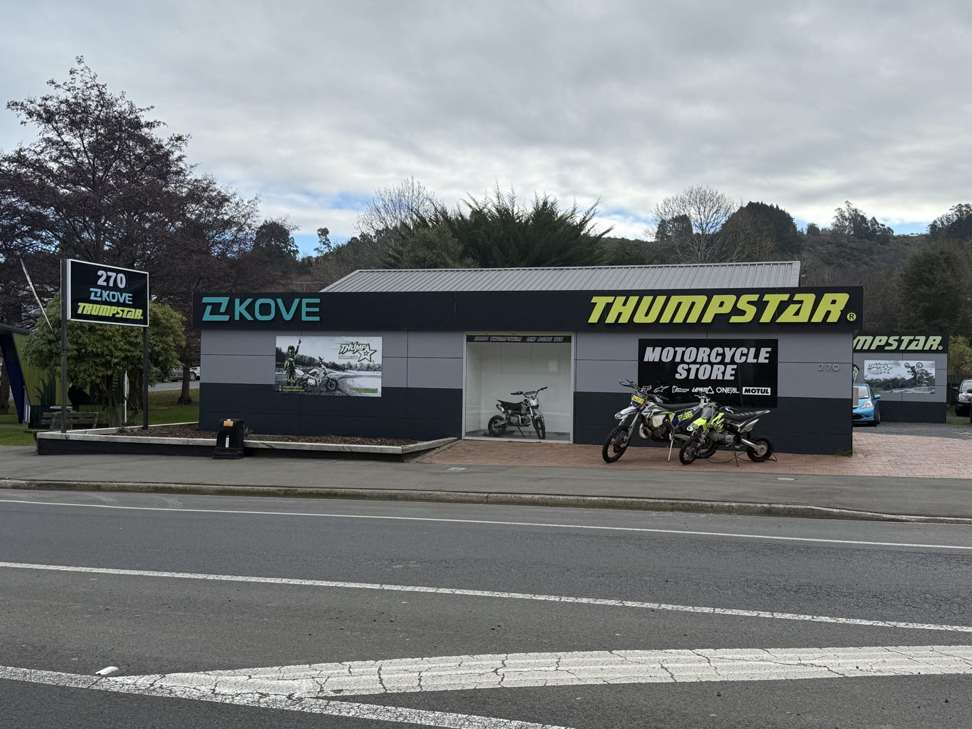Jetmoto motorcycle store at 270 Kaikorai Valley Road, Dunedin